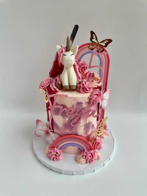 Celebration birthday cake - Custom Celebration Cake | Andrea's Cakes & Bakes